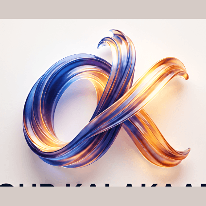 Our Kalakaar Ribbon Monogram